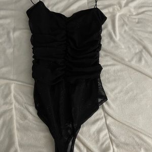 sparkle body suit